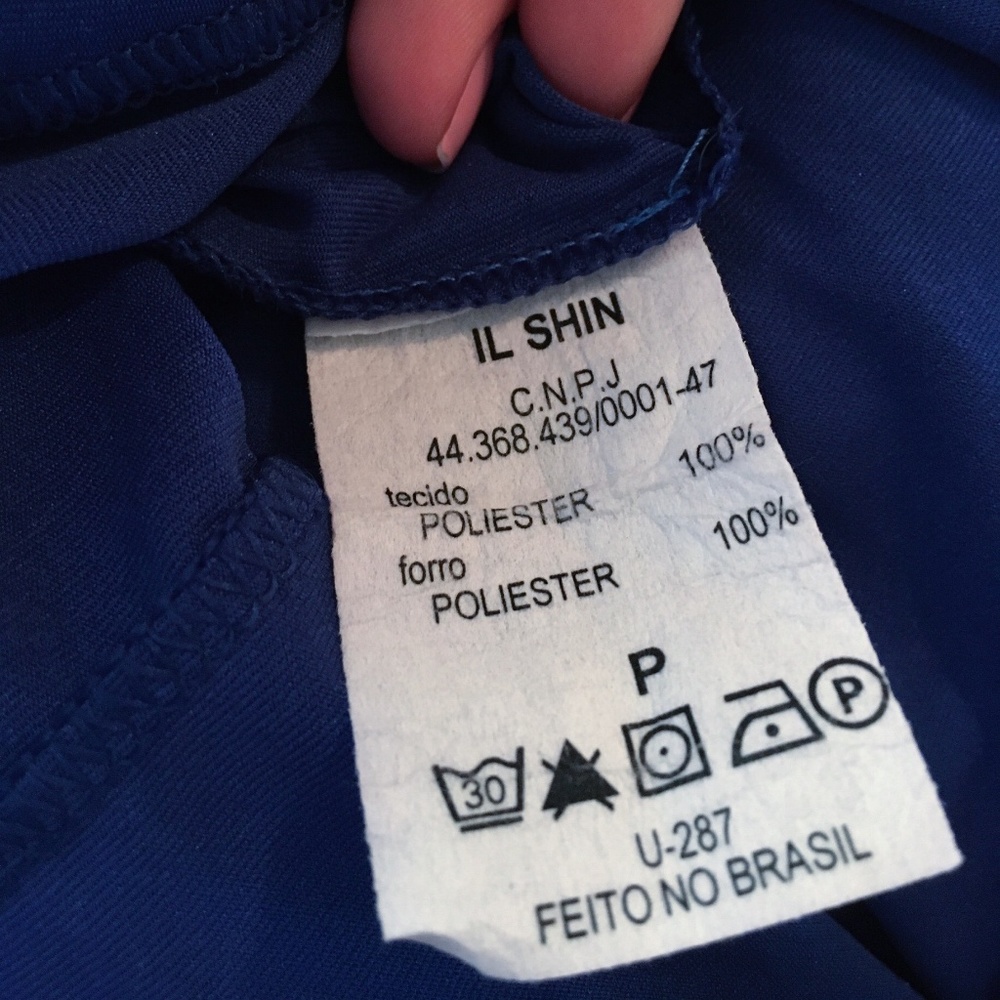 Blue Blouson Dress - Picture 6 of 6